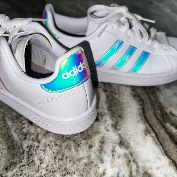 Adidas Grand Court holographic sneakers - SIZE 7 - Picture 6 of 10